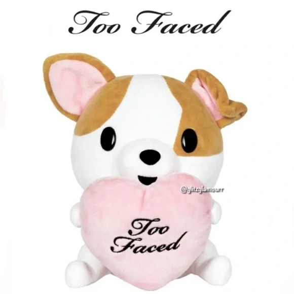 🐶Too Faced Stuffed Clover Limited Edition Plush Puppy🐶 - Picture 3 of 3